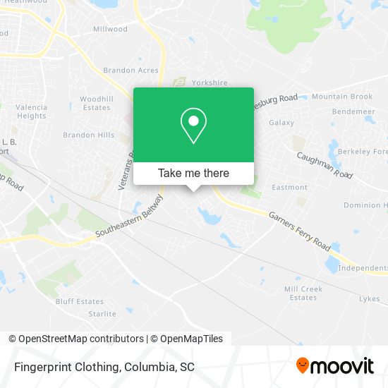 Fingerprint Clothing map