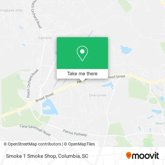 Smoke 1 Smoke Shop map