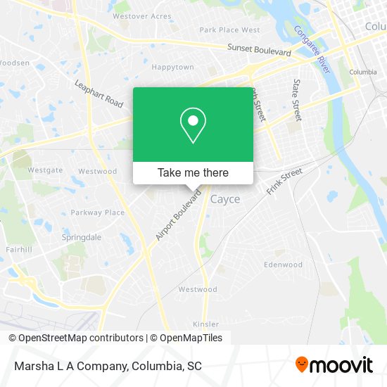 Marsha L A Company map