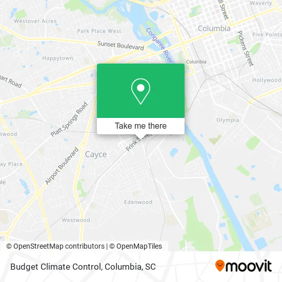 Budget Climate Control map
