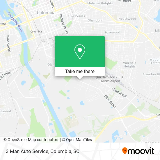 3 Man Auto Service map
