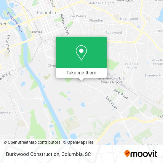 Burkwood Construction map