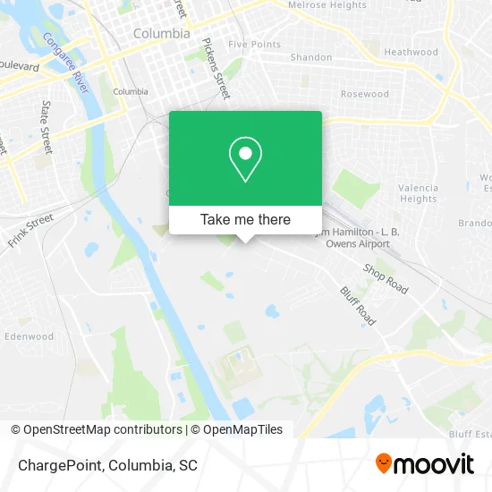 ChargePoint map