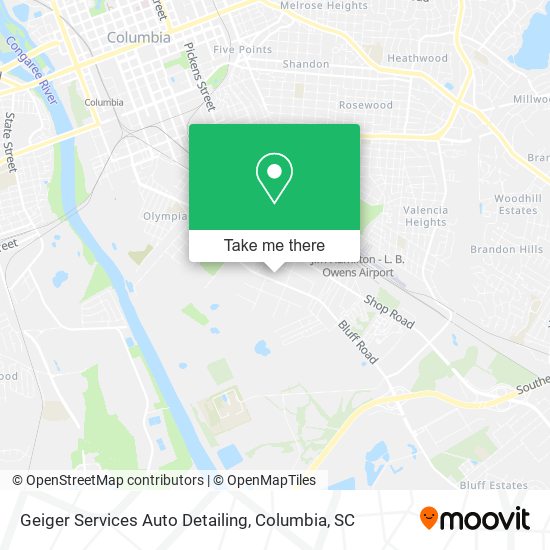 Geiger Services Auto Detailing map