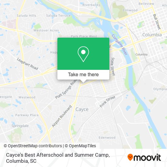 Cayce's Best Afterschool and Summer Camp map