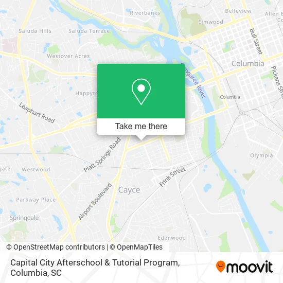 Mapa de Capital City Afterschool & Tutorial Program