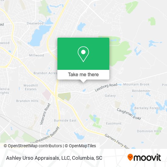 Mapa de Ashley Urso Appraisals, LLC