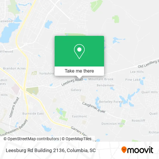 Leesburg Rd Building 2136 map