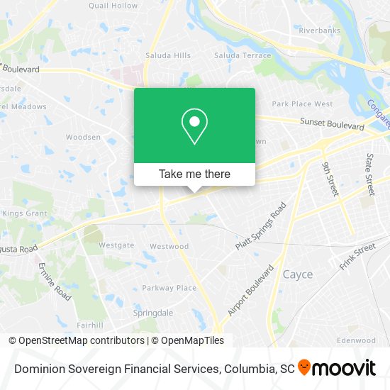 Dominion Sovereign Financial Services map