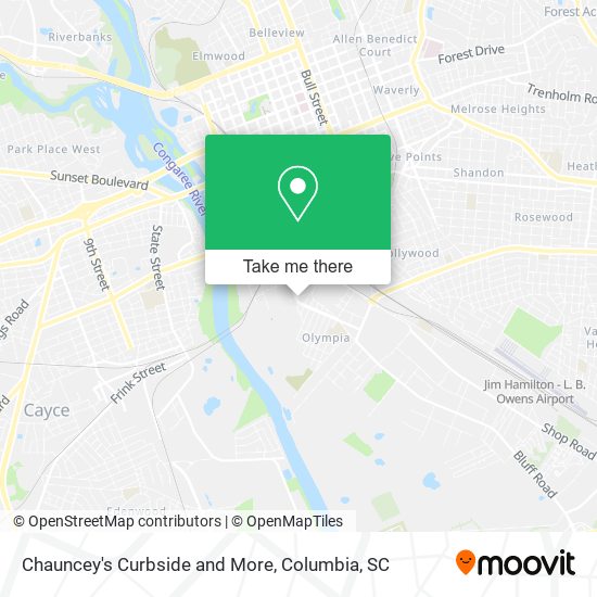 Mapa de Chauncey's Curbside and More