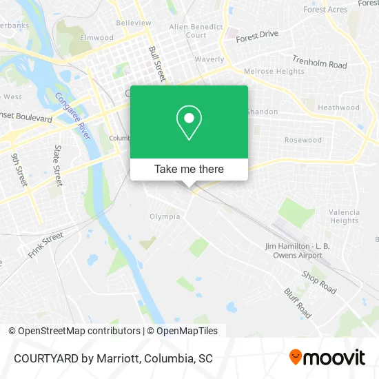 COURTYARD by Marriott map