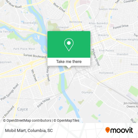 Mobil Mart map