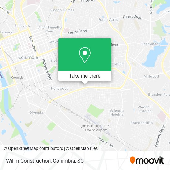 Willm Construction map