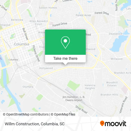 Willm Construction map