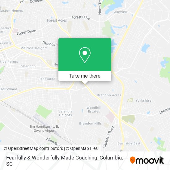 Mapa de Fearfully & Wonderfully Made Coaching