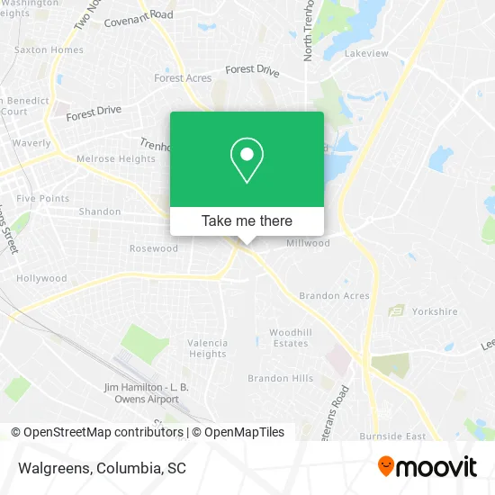 Walgreens map