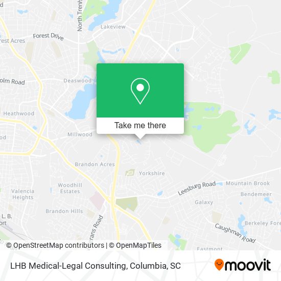 LHB Medical-Legal Consulting map