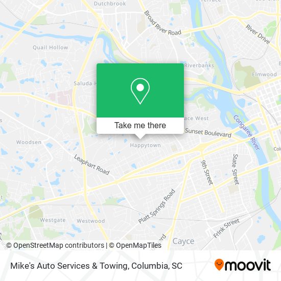 Mapa de Mike's Auto Services & Towing