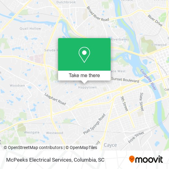 Mapa de McPeeks Electrical Services