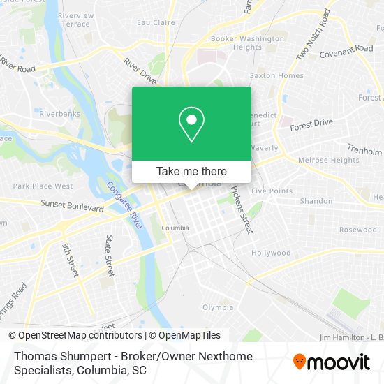 Thomas Shumpert - Broker / Owner Nexthome Specialists map