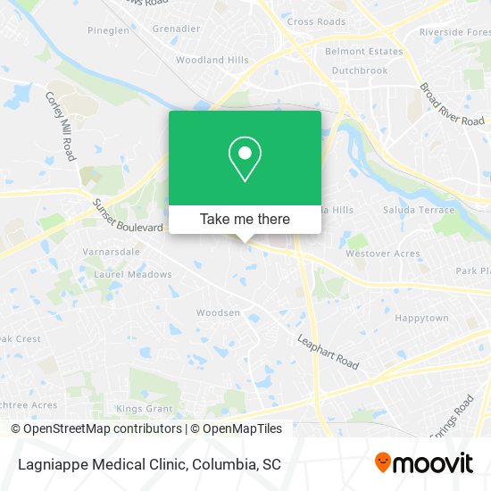 Lagniappe Medical Clinic map