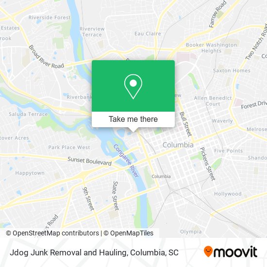 Jdog Junk Removal and Hauling map