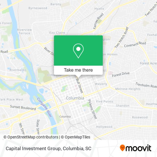 Capital Investment Group map