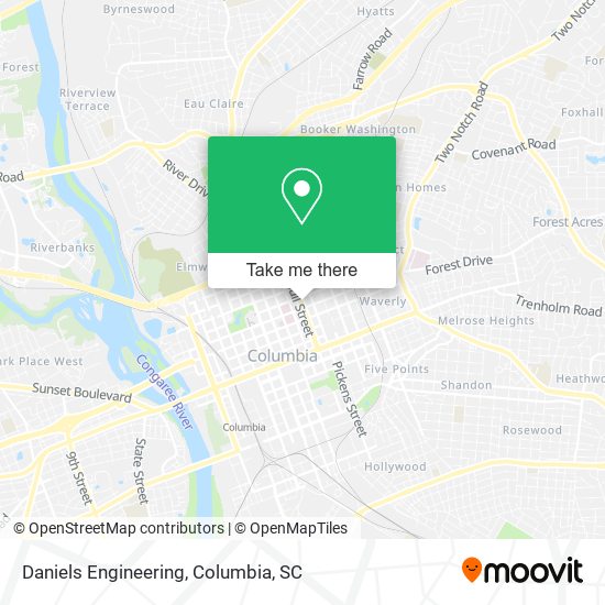 Mapa de Daniels Engineering