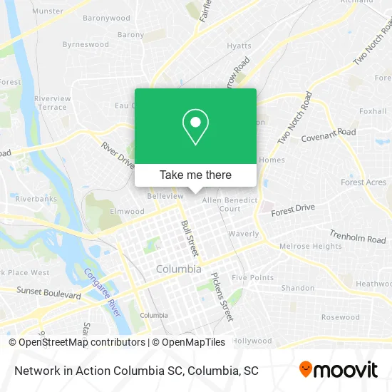 Network in Action Columbia SC map
