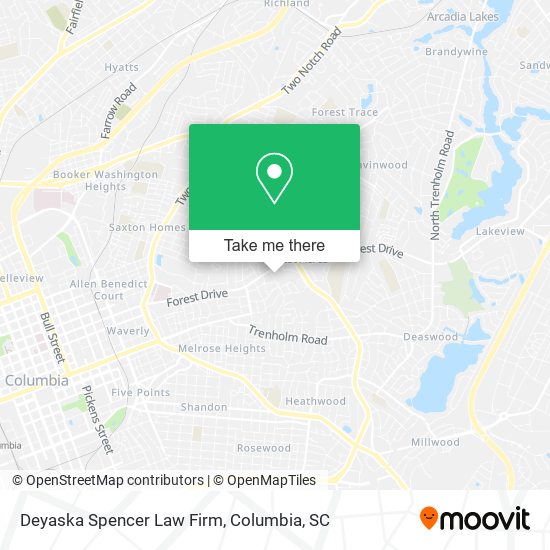 Deyaska Spencer Law Firm map