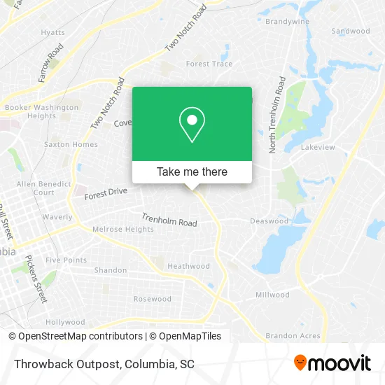 Throwback Outpost map