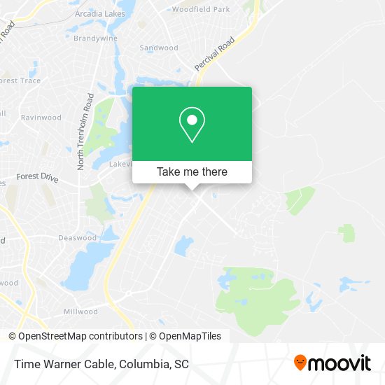 Time Warner Cable map