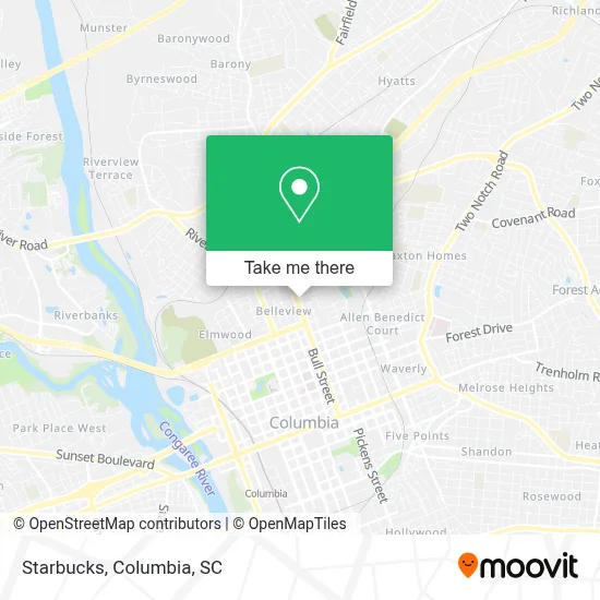 Starbucks map