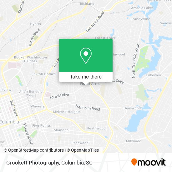 Mapa de Grookett Photography