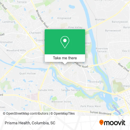 Prisma Health map