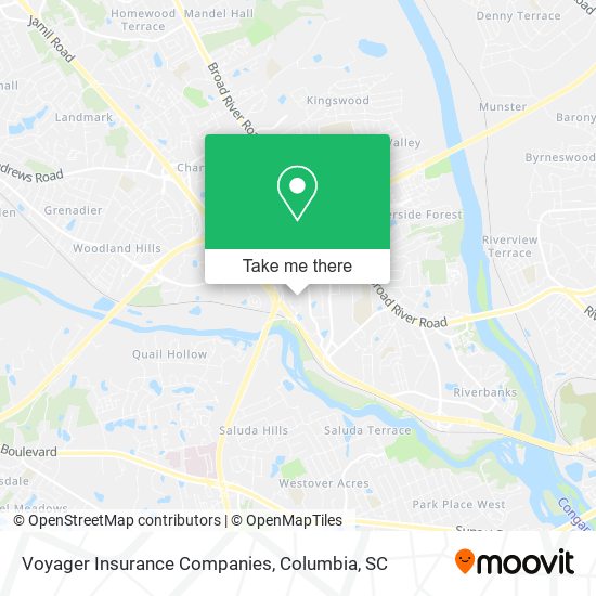 Voyager Insurance Companies map