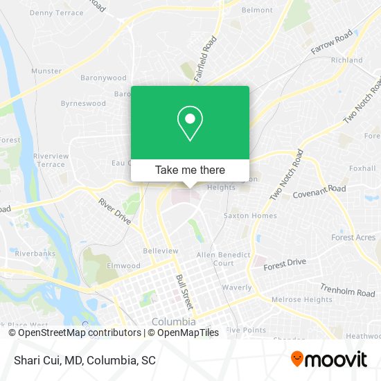 Shari Cui, MD map