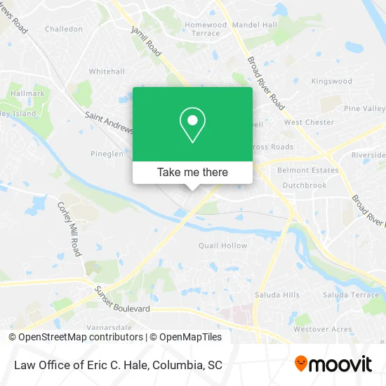 Law Office of Eric C. Hale map