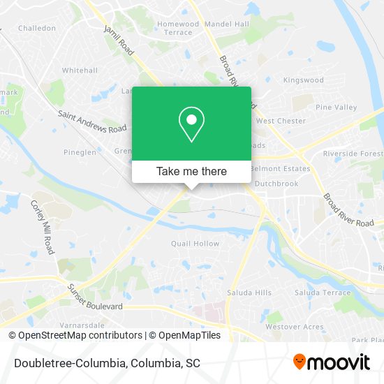 Doubletree-Columbia map