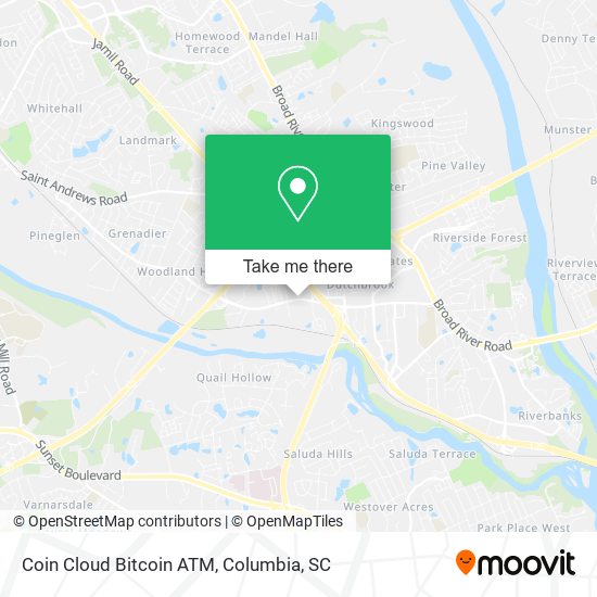 Coin Cloud Bitcoin ATM map