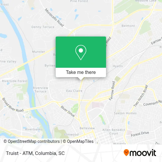 Truist - ATM map