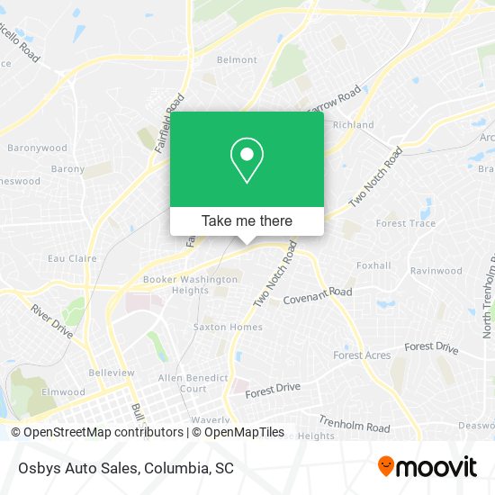 Mapa de Osbys Auto Sales