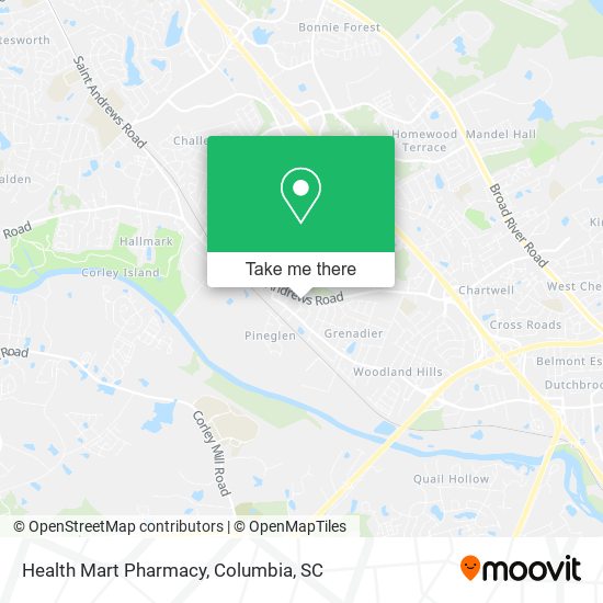 Health Mart Pharmacy map