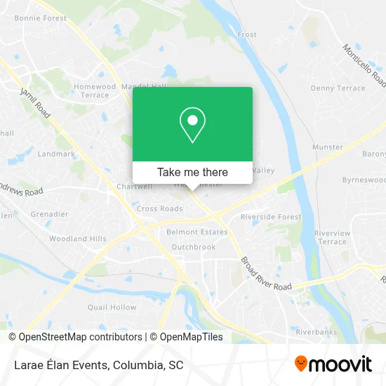 Larae Élan Events map