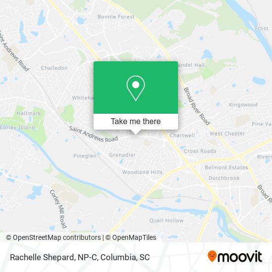 Rachelle Shepard, NP-C map
