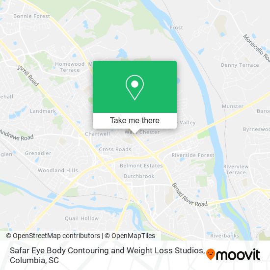 Mapa de Safar Eye Body Contouring and Weight Loss Studios