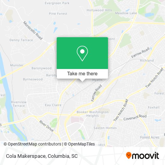 Cola Makerspace map