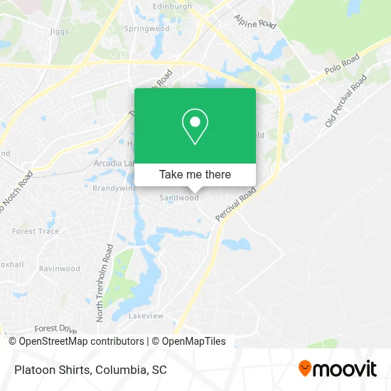Platoon Shirts map