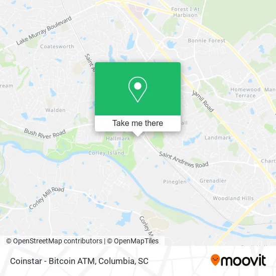 Coinstar - Bitcoin ATM map