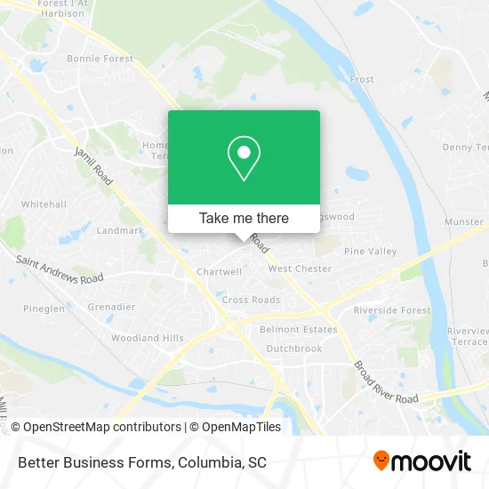 Better Business Forms map